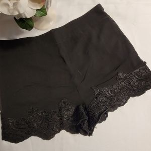 Pins & Needles, High Waist Shorts - Black